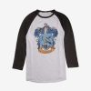 Clothing * | Harry Potter Sketch Ravenclaw Raglan Latest Fashion