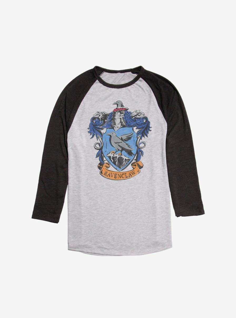 Clothing * | Harry Potter Sketch Ravenclaw Raglan Latest Fashion