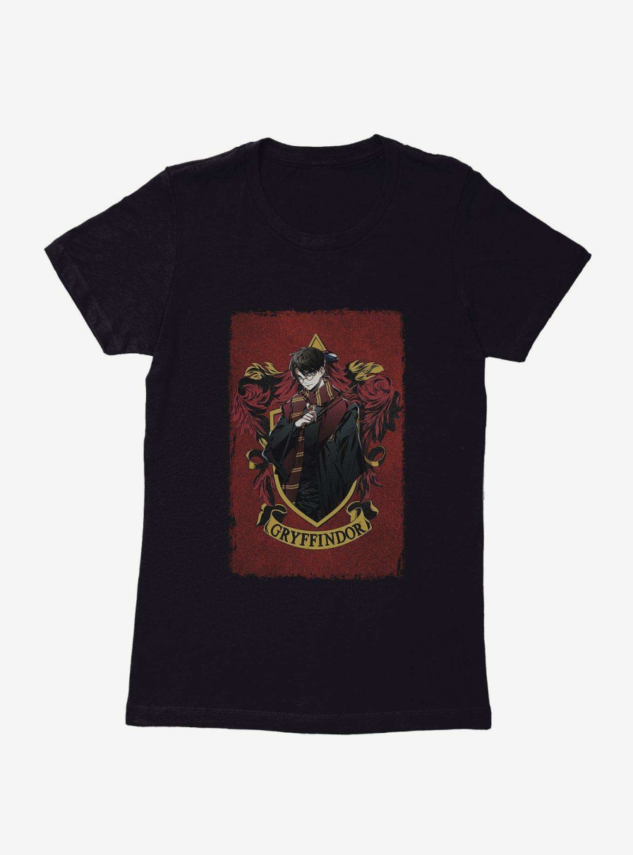 Clothing * | Cheap Harry Potter Harry Gryffindor Anime Style Womens T-Shirt