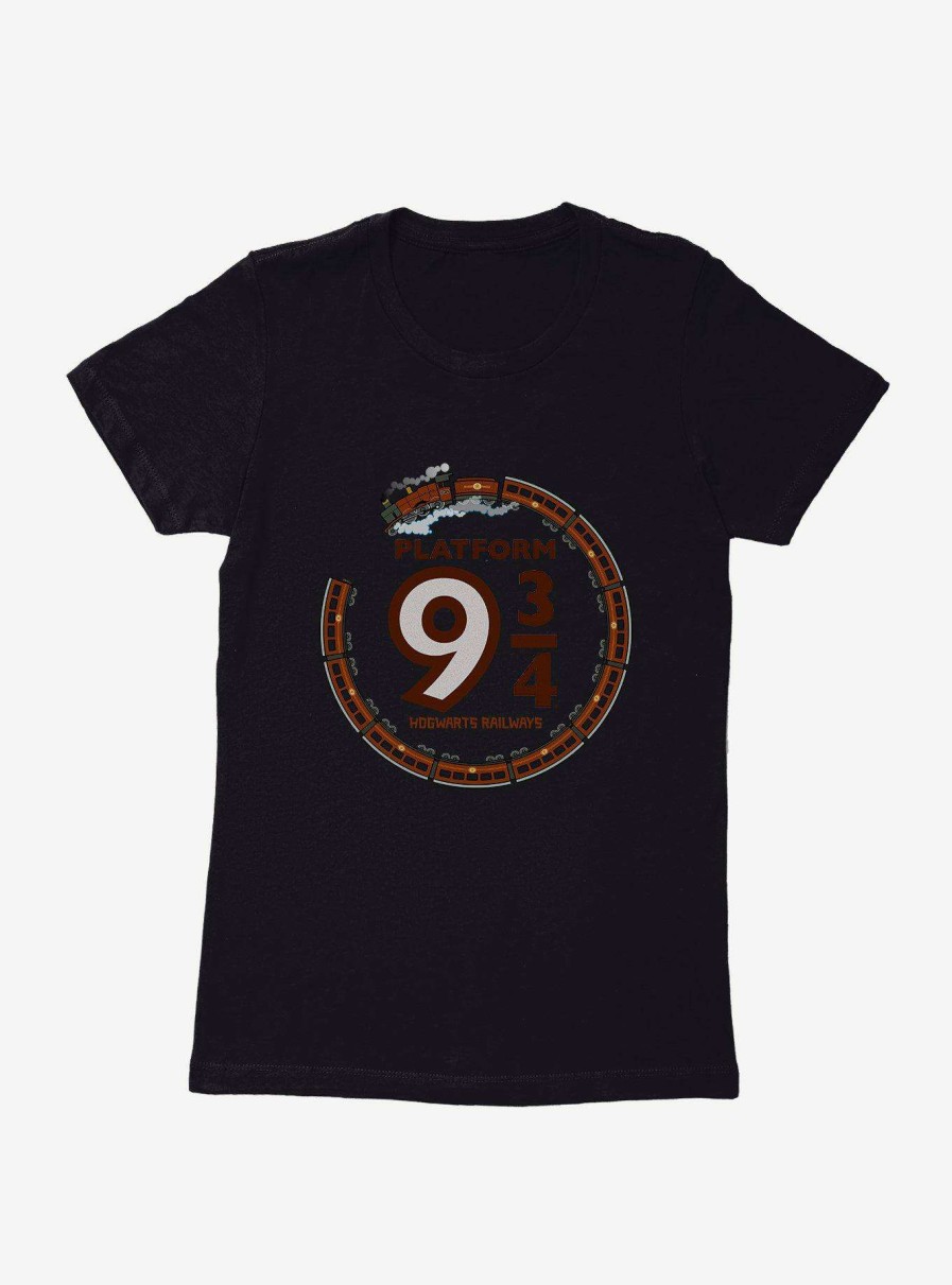 Clothing * | Online Harry Potter Platform 9 3/4 Circular Train Womens T-Shirt