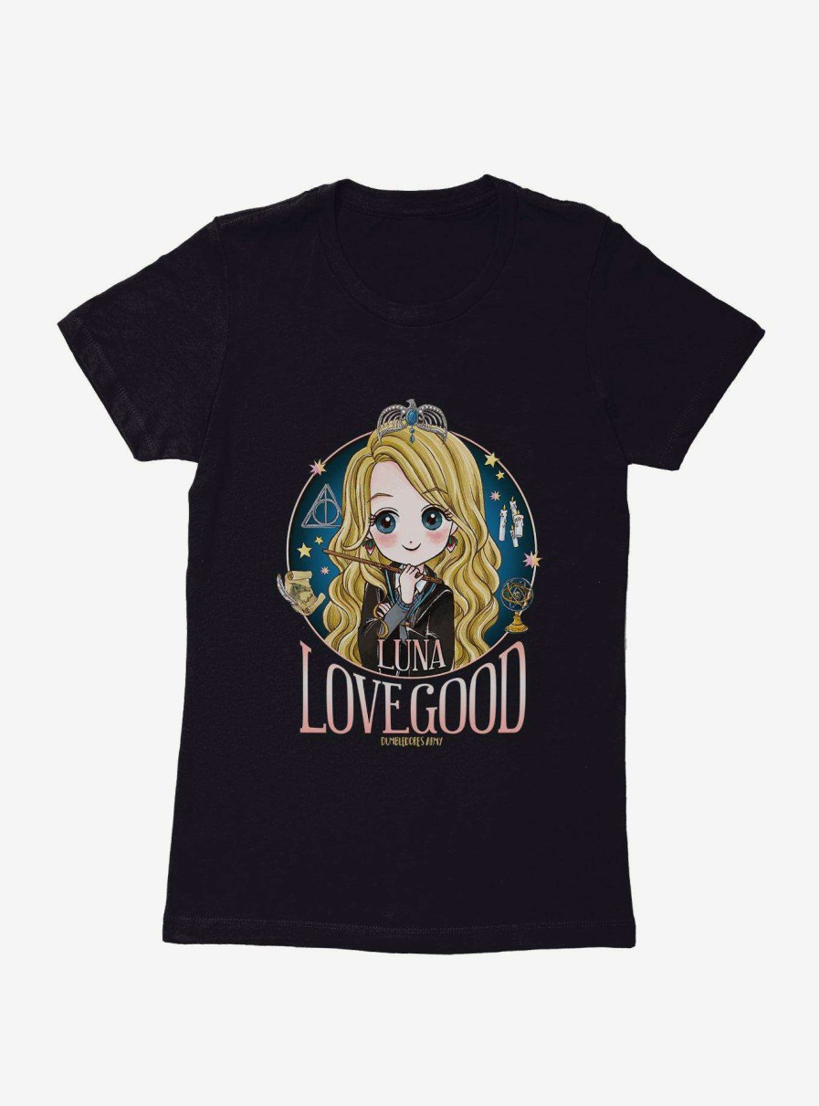 Clothing * | Limit Offer Harry Potter Luna Lovegood Army Womens T-Shirt