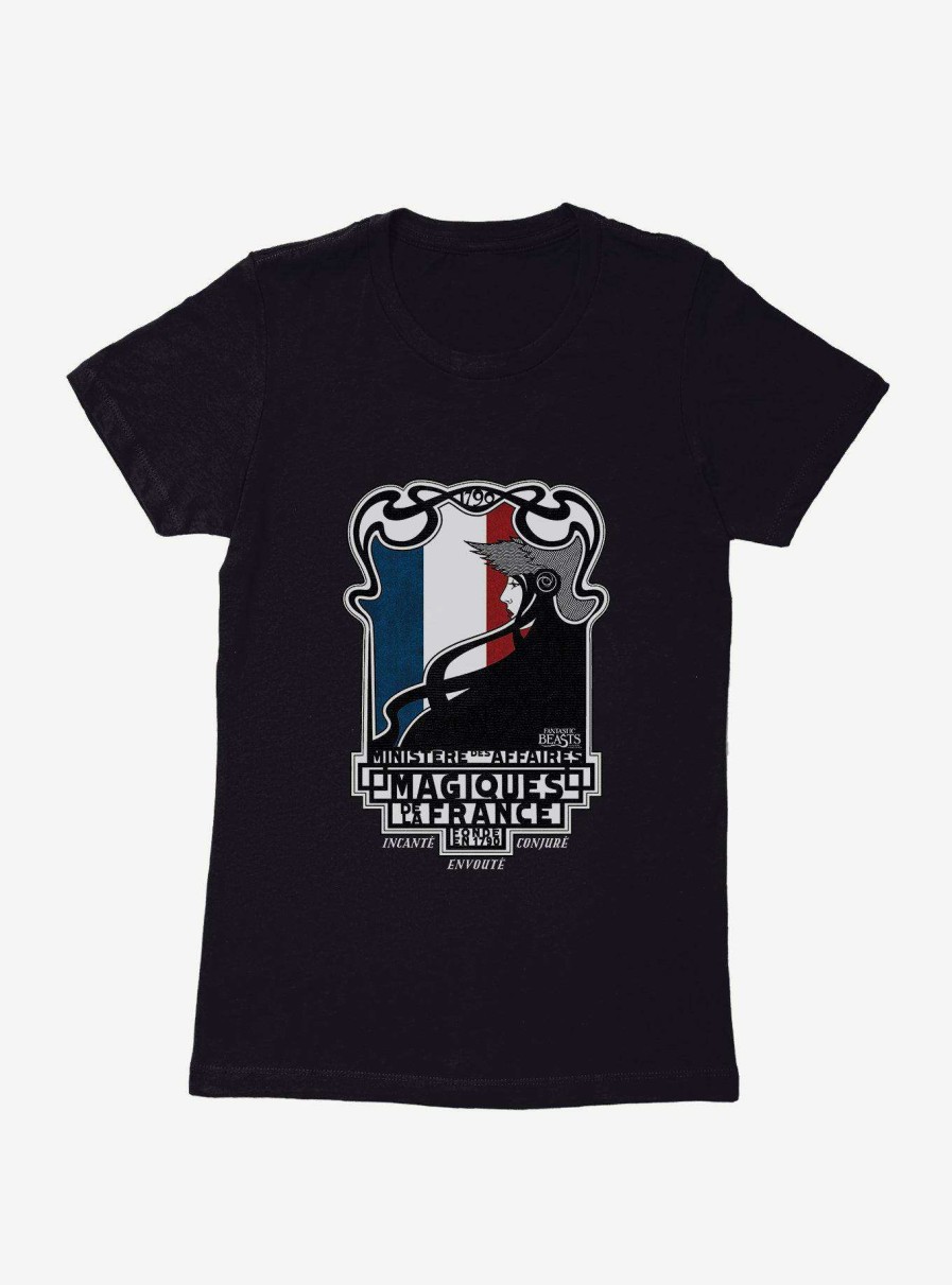 Clothing * | Fantastic Beasts Ministere Womens T-Shirt Opening Sales