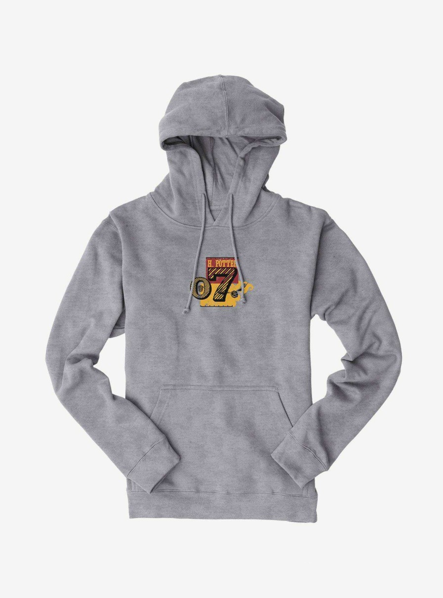 Clothing * | Harry Potter Quidditch Team Number 7 Hoodie Exclusive Design