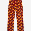 Clothing * | Shoping Harry Potter Gryffindor House Crest Checkered Sleep Pants Boxlunch Exclusive