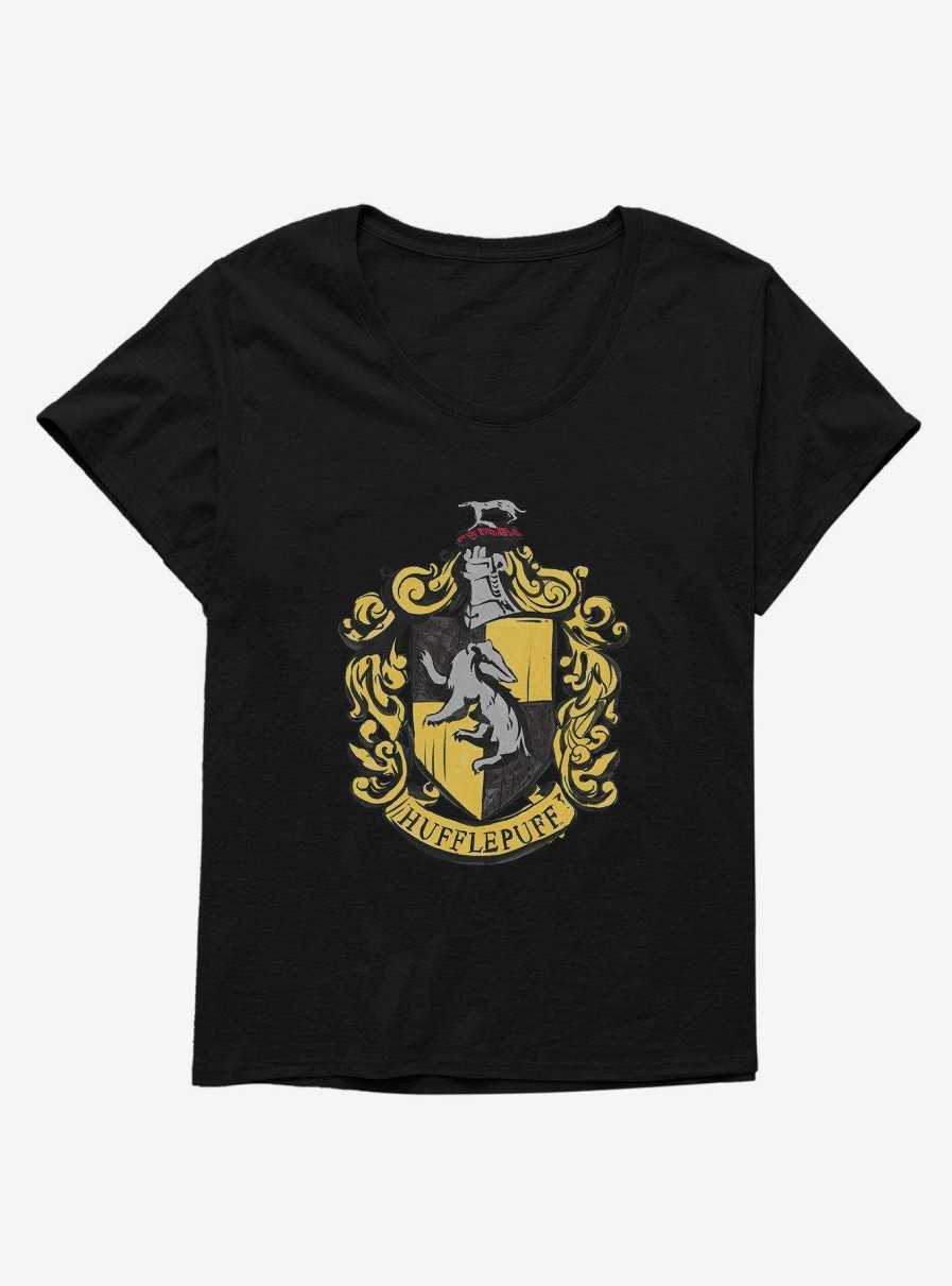 Clothing * | Large Choice Harry Potter Hufflepuff Pastel Womens T-Shirt Plus Size