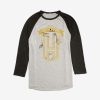 Clothing * | Harry Potter Hufflepuff Raglan Free Delivery