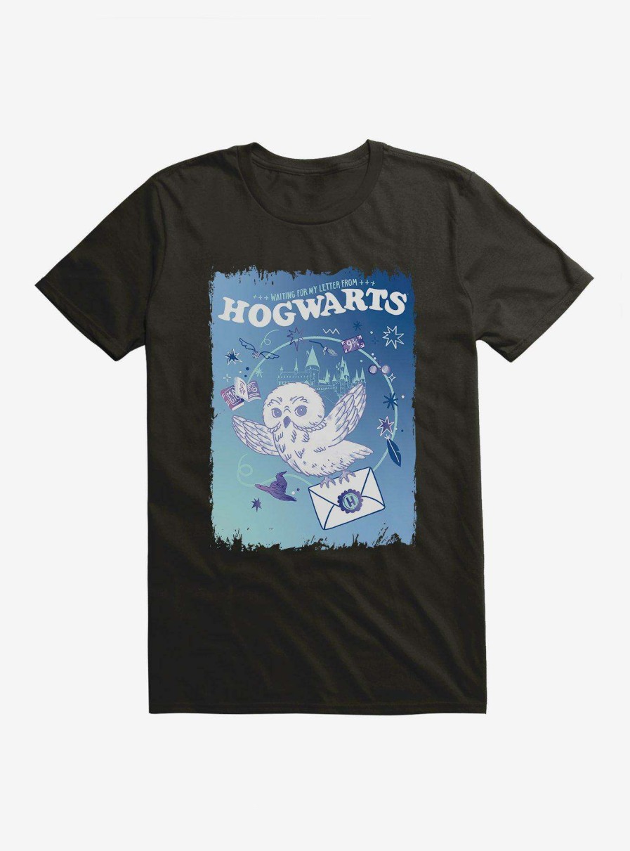 Clothing * | Cheap Harry Potter Hedwig Hogwarts T-Shirt