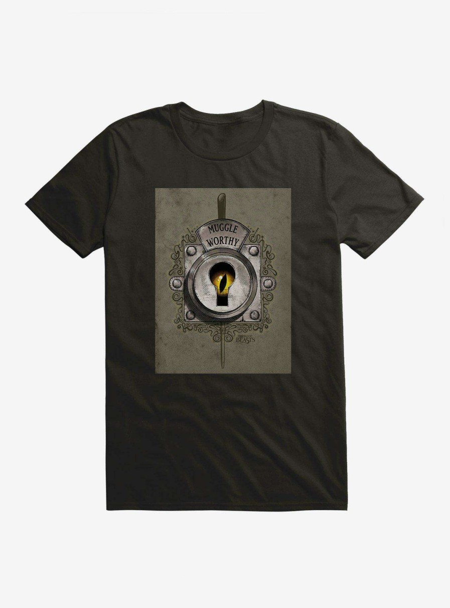 Clothing * | Fantastic Beasts Muggle Worthy Key Hole T-Shirt Original