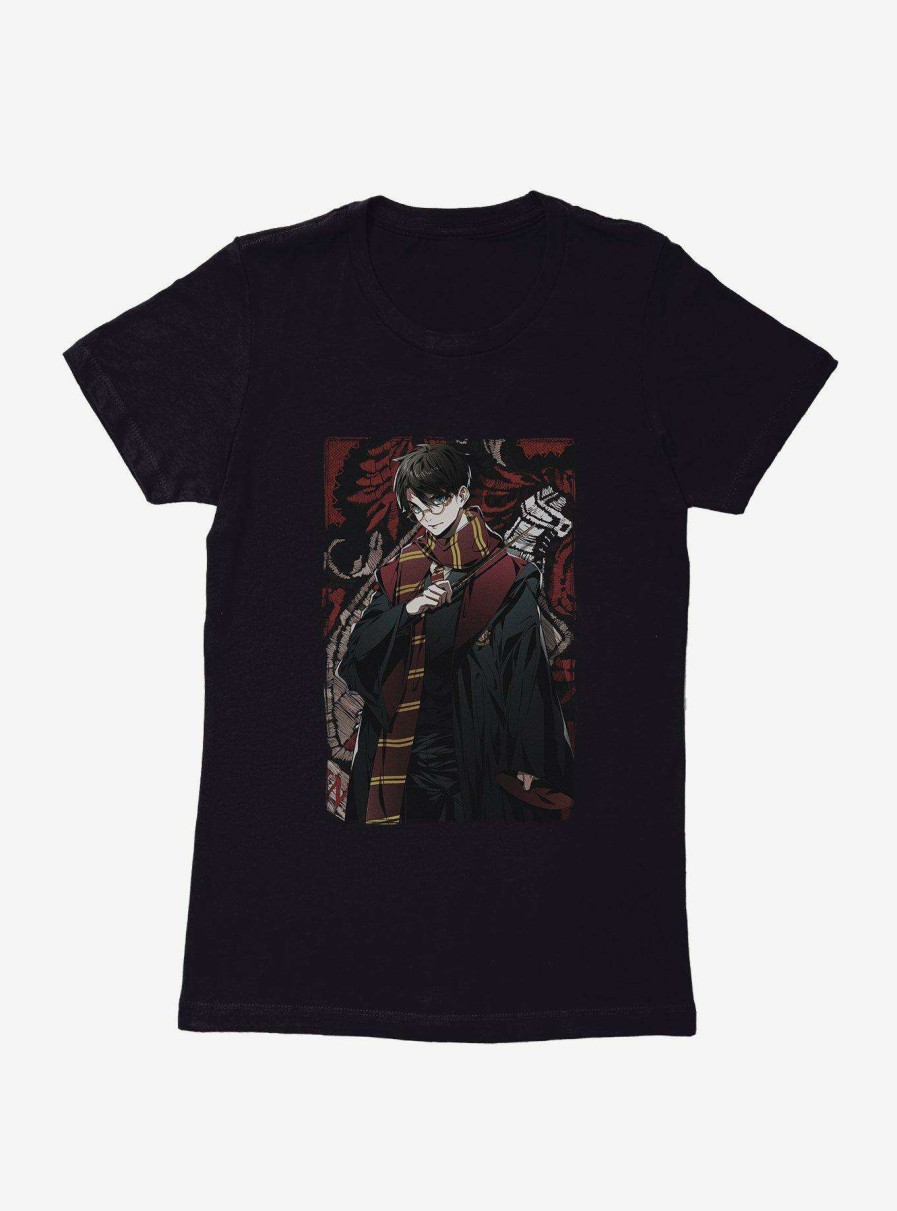 Clothing * | Best-Selling Harry Potter Harry Frame Anime Style Womens T-Shirt