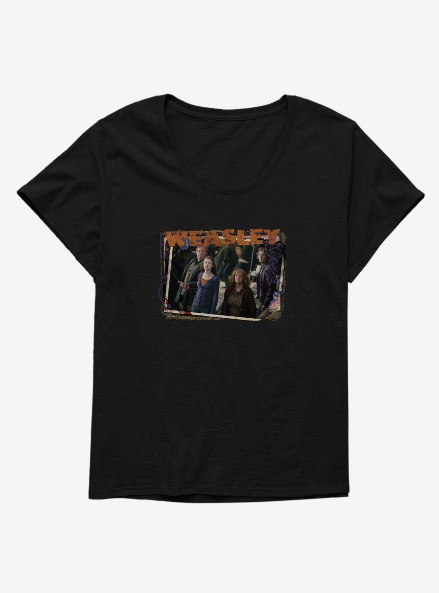 Clothing * | Latest Harry Potter Weasley Scrapbook Womens T-Shirt Plus Size