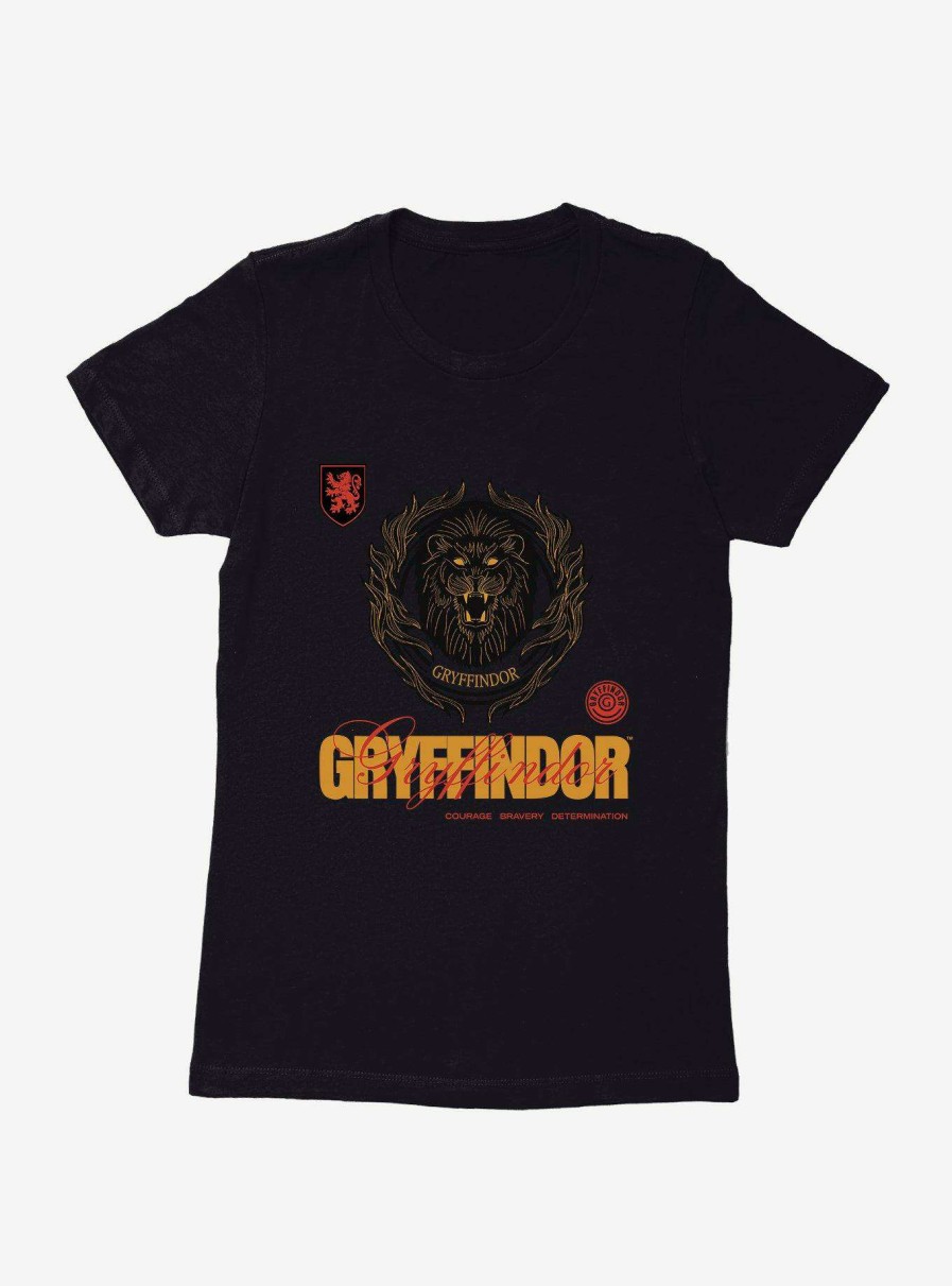 Clothing * | Latest Harry Potter Gryffindor Seal Motto Womens T-Shirt