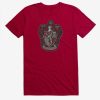 Clothing * | Harry Potter Gryffindor Coat Of Arms T-Shirt Reliable Quality