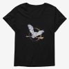 Clothing * | New Harry Potter Happy Holidays Firebolt Gift Womens T-Shirt Plus Size