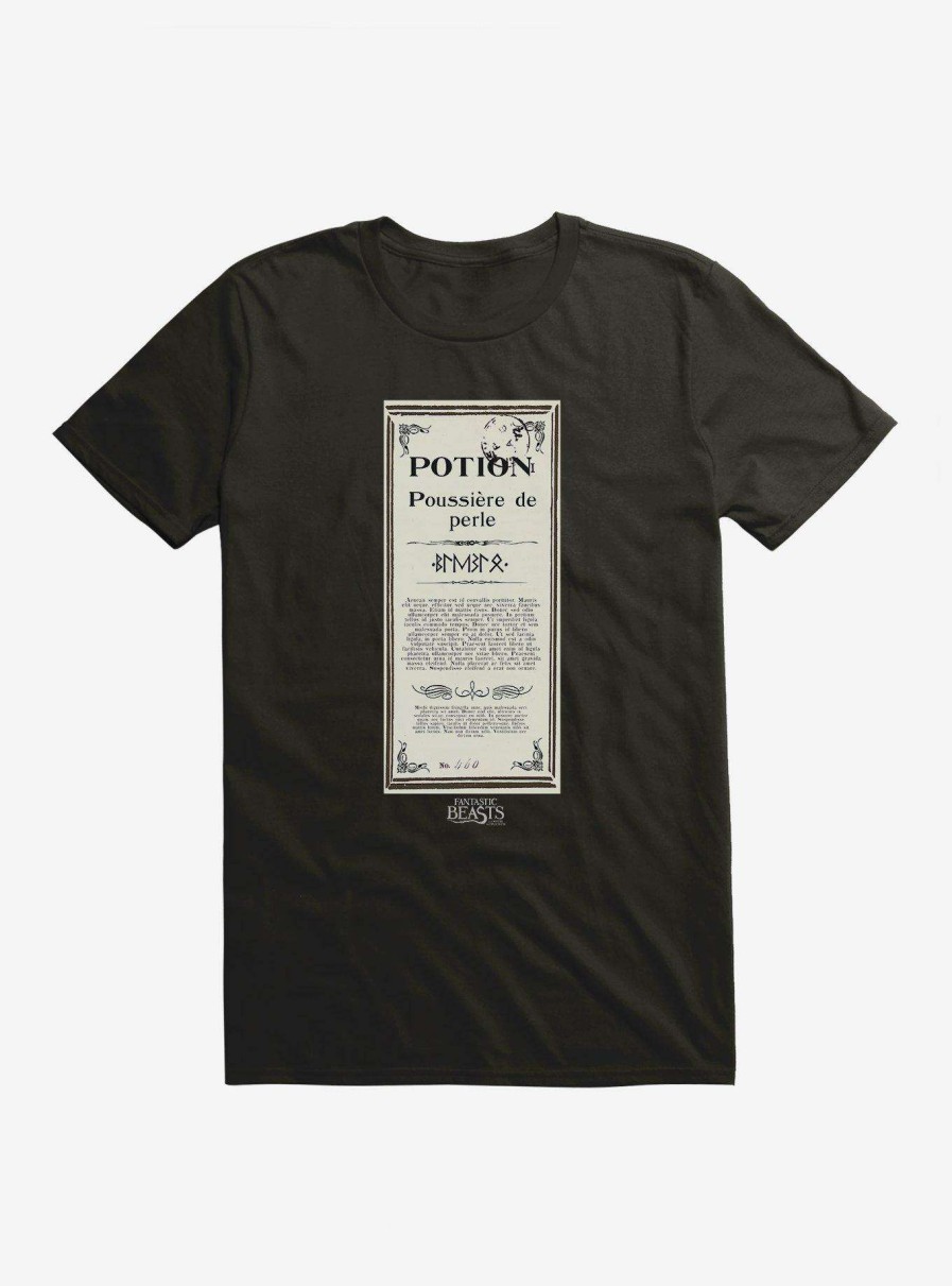 Clothing * | Fantastic Beasts Herbology Potion De Perle T-Shirt Original