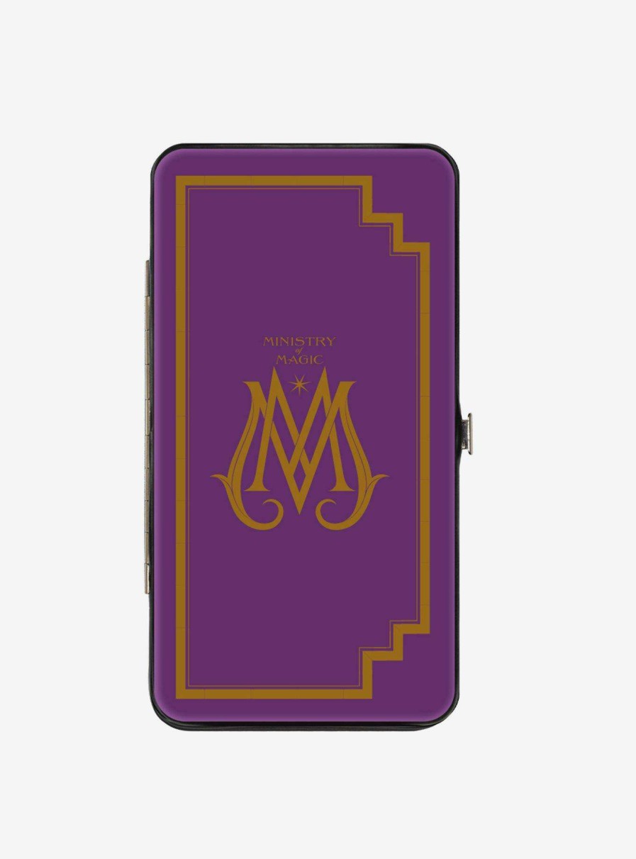 Bags * | Fantastic Beasts Ministry Of Magic Icon Visitor Pass Hinged Wallet Latest Fashion