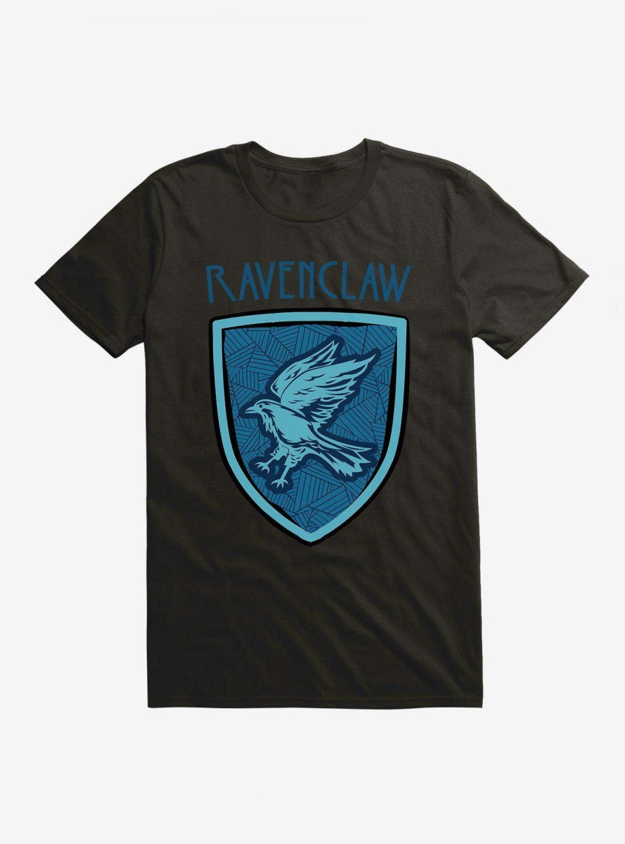 Clothing * | New Harry Potter Ravenclaw Modern Geometric Emblem T-Shirt