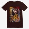 Clothing * | Harry Potter Hogwarts House Shields Collage T-Shirt Sale