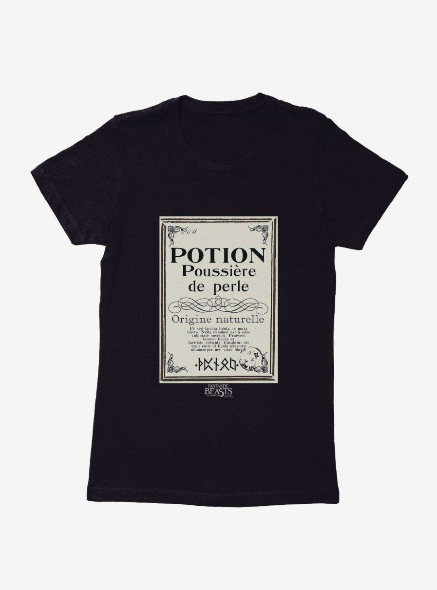 Clothing * | Fantastic Beasts Herbology Potion Origine Naturelle Womens T-Shirt Store