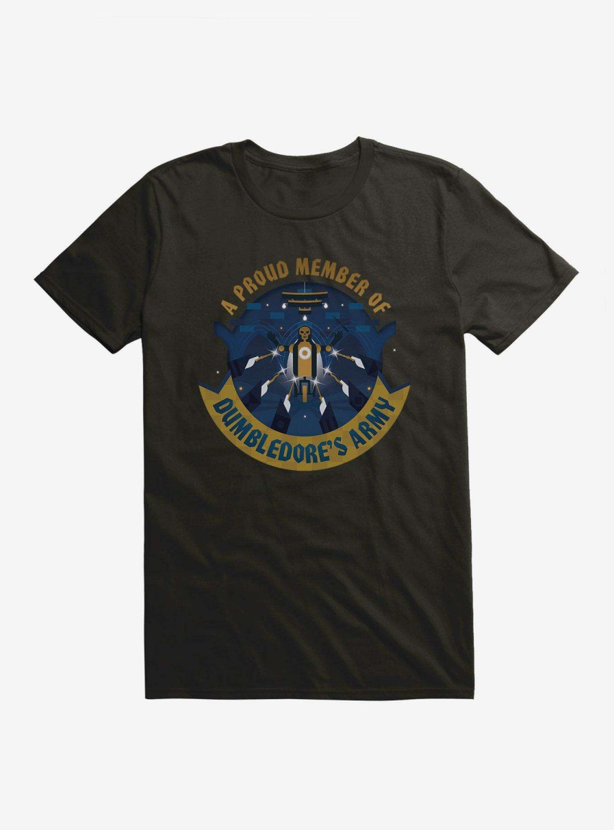 Clothing * | Harry Potter A Proud Member Of Dumbledore'S Army T-Shirt Sale