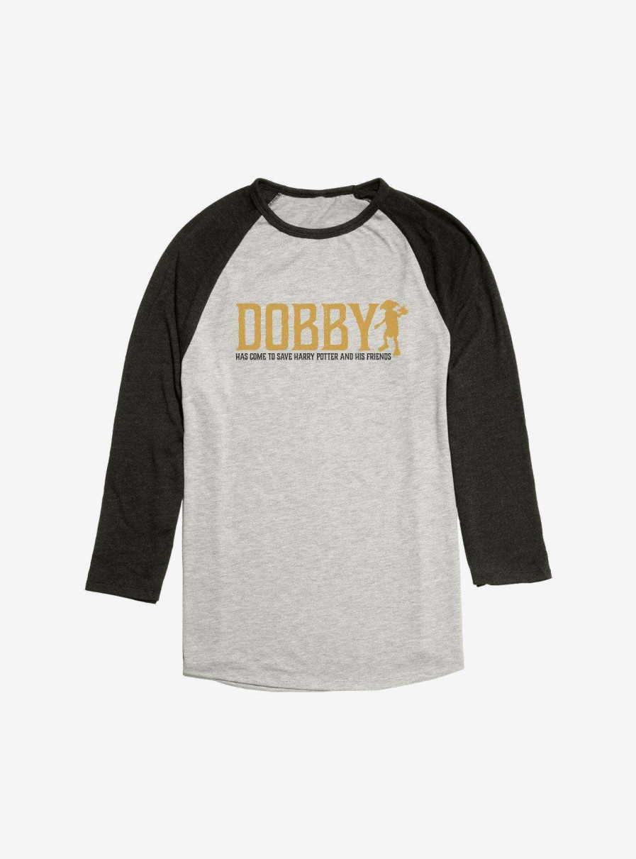 Clothing * | Harry Potter Double O Dobby Raglan Original