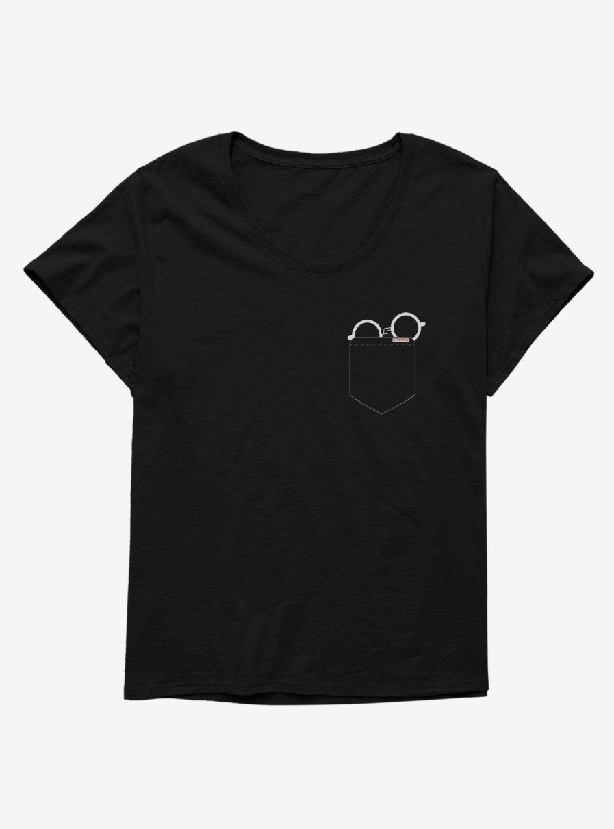 Clothing * | Quick Expedition Harry Potter Glasses Pocket Womens T-Shirt Plus Size