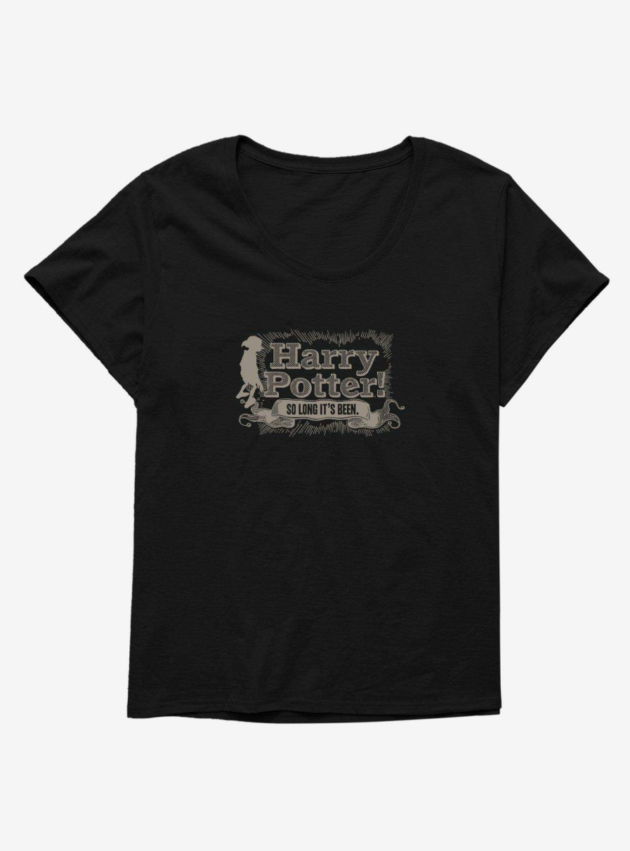 Clothing * | Shoping Harry Potter Dobby So Long It'S Been Womens T-Shirt Plus Size