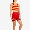 Clothing * | Harry Potter Gryffindor Athletic Shorts And Sports Bra Set Special Style