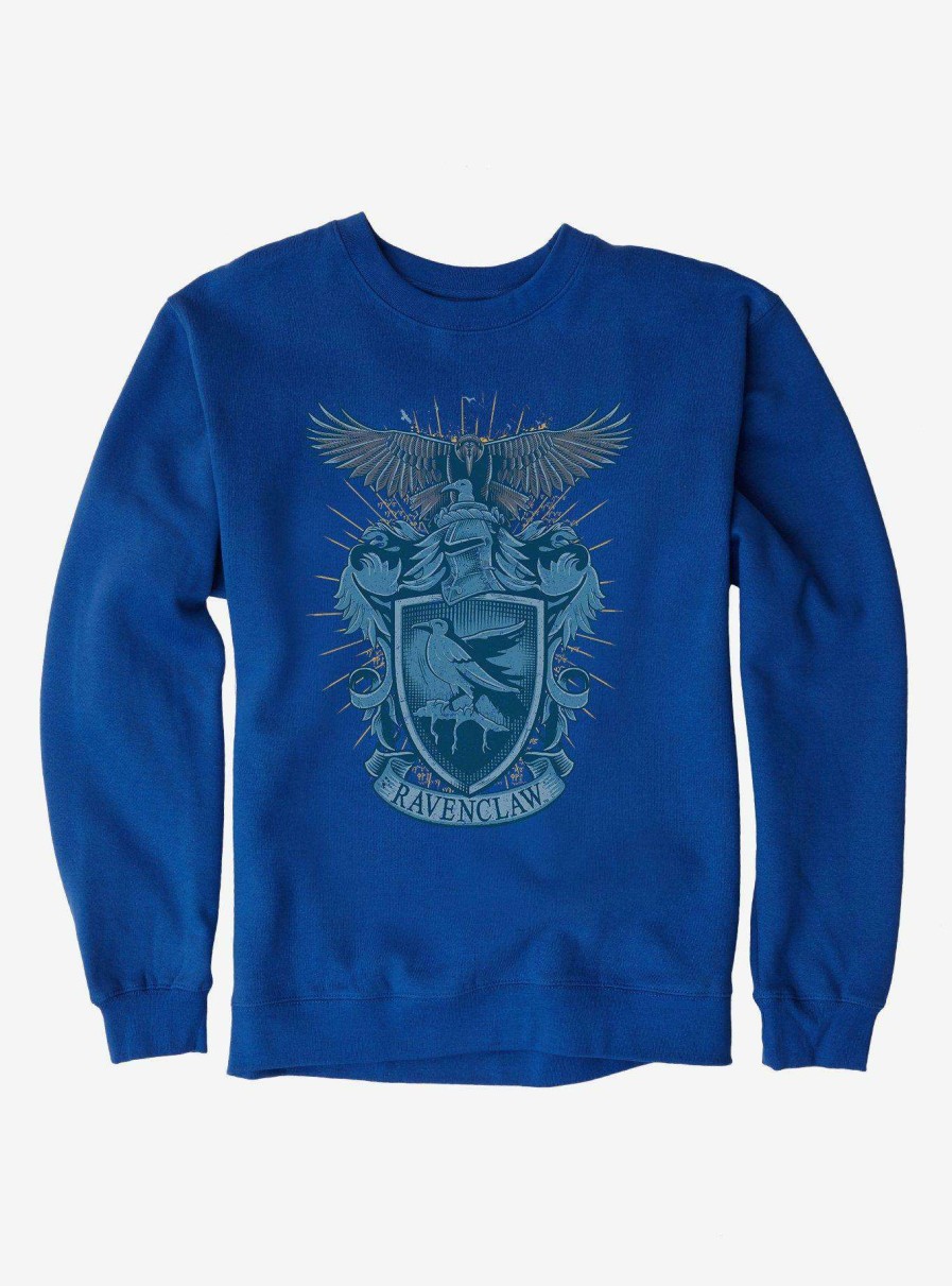 Clothing * | Harry Potter Ravenclaw Logo Sweatshirt Sale