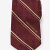 Clothing * | Harry Potter Gryffindor Maroon Silk Tie Reliable Quality