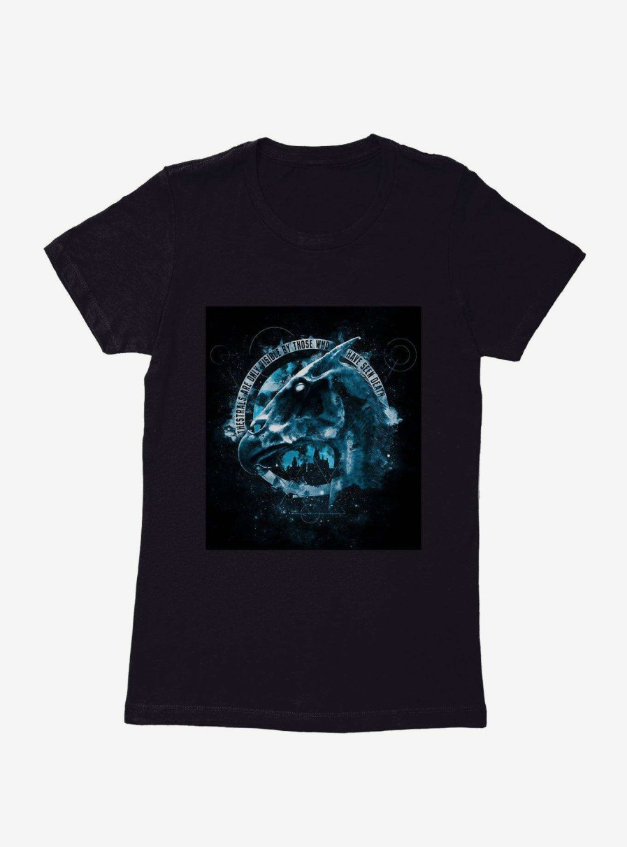 Clothing * | Harry Potter Thestral Profile Womens T-Shirt Best Sellers