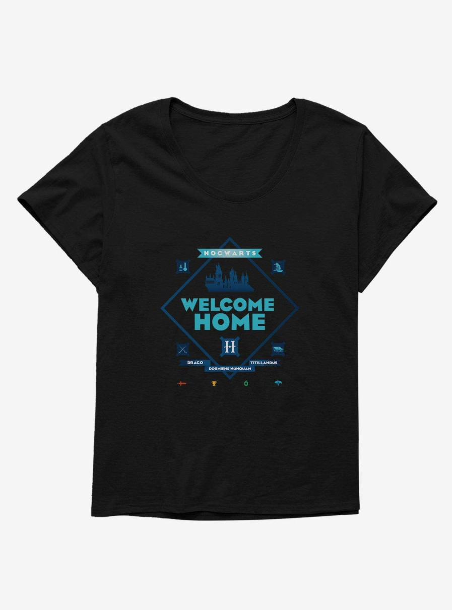 Clothing * | Best-Selling Harry Potter Hogwarts Welcome Home Womens T-Shirt Plus Size