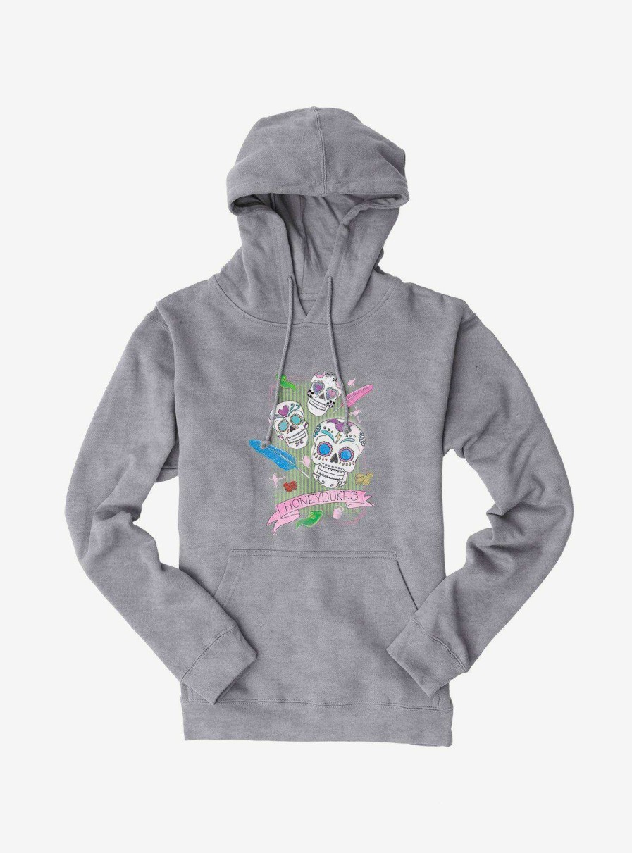 Clothing * | Harry Potter Honeydukes Sugar Skull Hoodie Sale