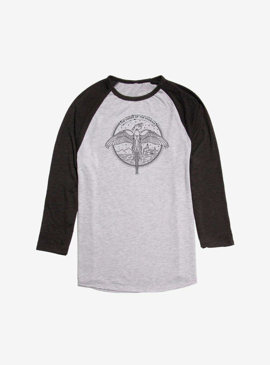 Clothing * | Harry Potter Order Of The Phoenix Raglan New