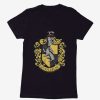 Clothing * | Harry Potter Hufflepuff Shield Womens T-Shirt Bestsellers