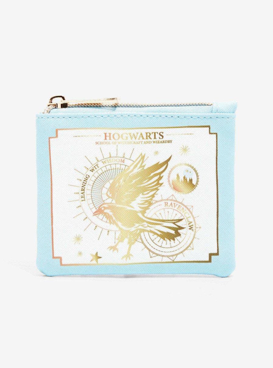 Bags * | Discount Store Harry Potter Hogwarts Ravenclaw Coin Purse Boxlunch Exclusive