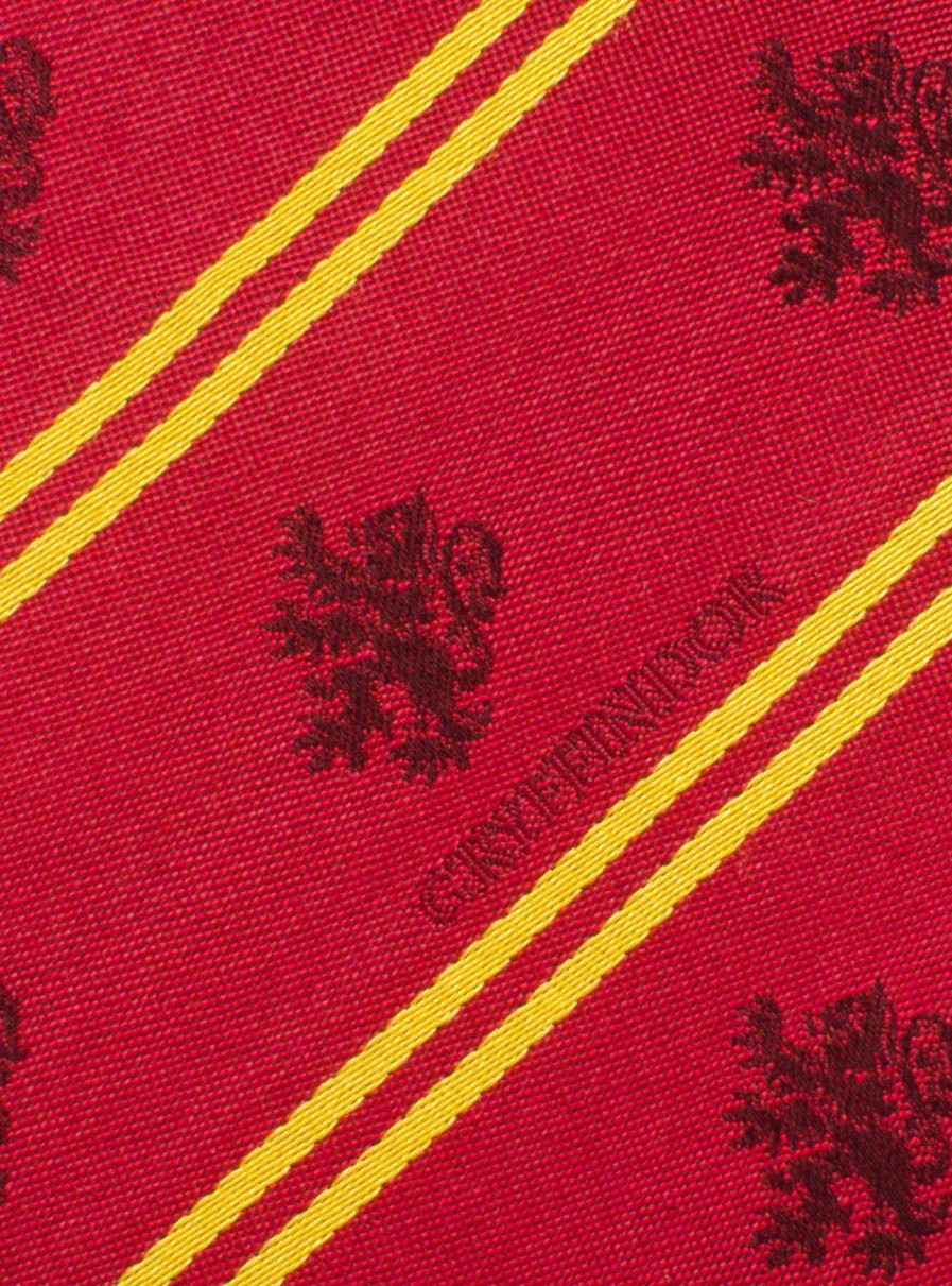 Clothing * | Harry Potter Gryffindor Pinstripe Tie Store