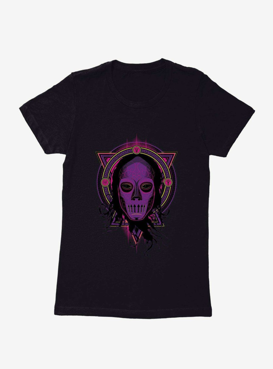 Clothing * | Harry Potter Purple Mask Womens T-Shirt Special Style