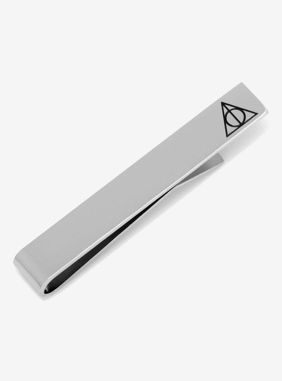 Accessories * | Harry Potter Deathly Hallows "Always" Hidden Message Tie Bar New