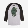 Clothing * | Latest Harry Potter Slytherin Emblem Raglan