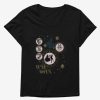 Clothing * | Best-Selling Harry Potter Yule Ball Constellation Womens T-Shirt Plus Size