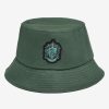 Accessories * | Best-Selling Harry Potter Slytherin Crest Bucket Hat Boxlunch Exclusive