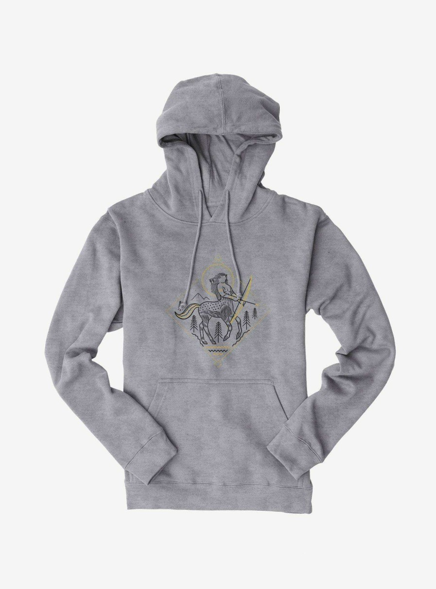 Clothing * | Harry Potter Firenze Centaur Outline Hoodie Sale