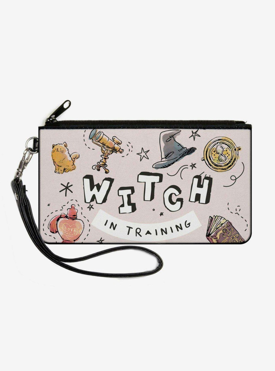 Bags * | Harry Potter Witch In Training Canvas Clutch Wallet Best Sellers