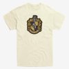 Clothing * | Harry Potter Hufflepuff Coat Of Arms T-Shirt Opening Sales