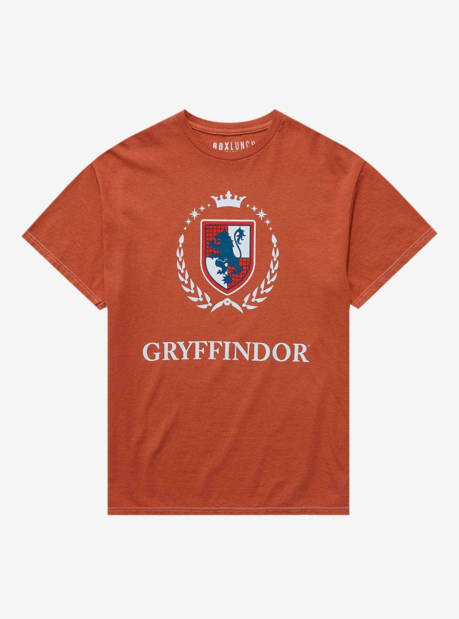 Clothing * | Latest Harry Potter Gryffindor Tonal Crest T-Shirt Boxlunch Exclusive