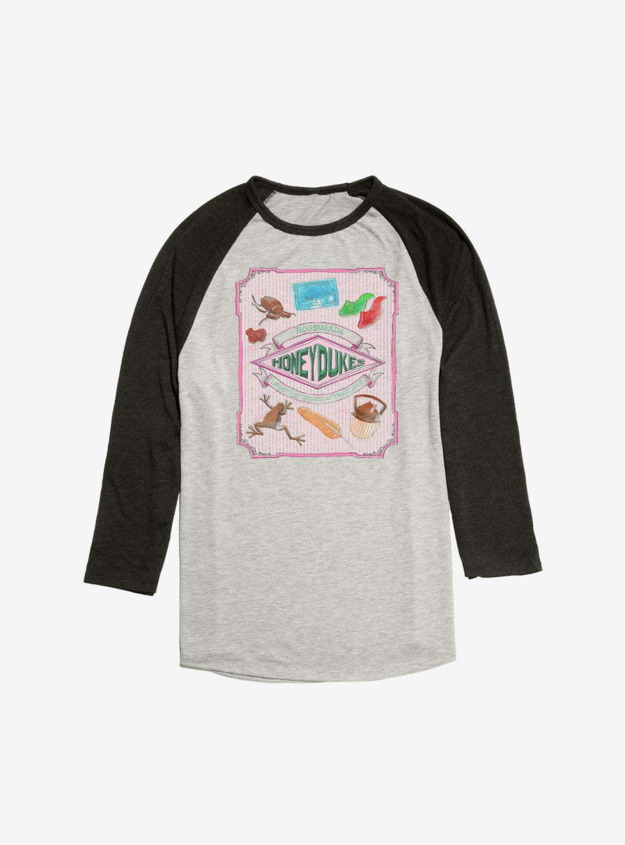 Clothing * | Harry Potter Hogsmeade Raglan Low Price