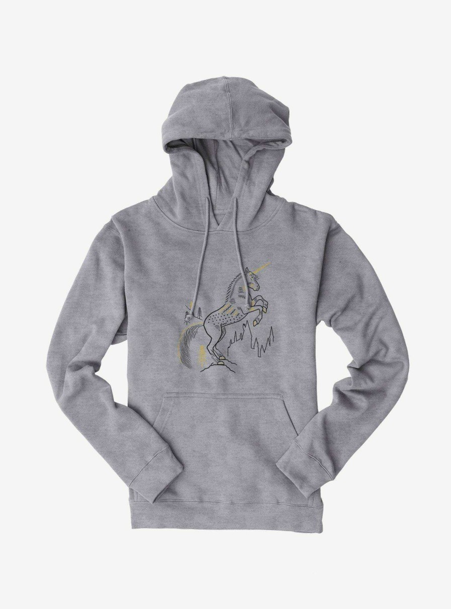 Clothing * | Harry Potter Gentle Unicorn Hoodie Exclusive Design