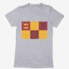 Clothing * | Harry Potter Gryffindor Checkered Patterns Womens T-Shirt Free Delivery