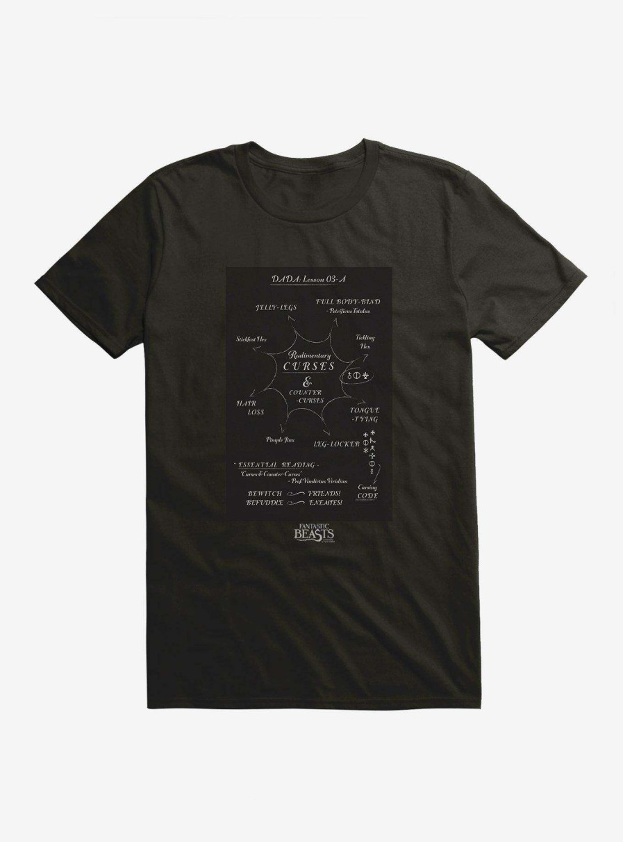 Clothing * | Fantastic Beasts Rudimentary Curses T-Shirt Special Style