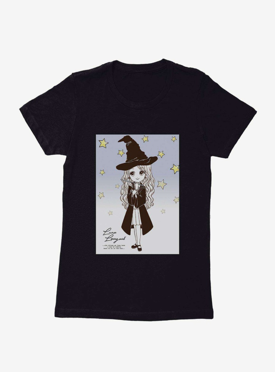 Clothing * | Cheap Harry Potter Stylized Luna Lovegood Womens T-Shirt